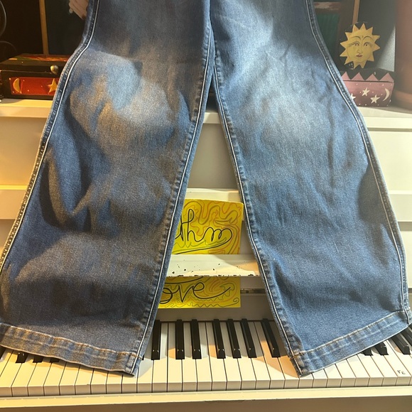 DAZE Classic Blue Wide Leg Jeans for Women 26" - Picture 2 of 15